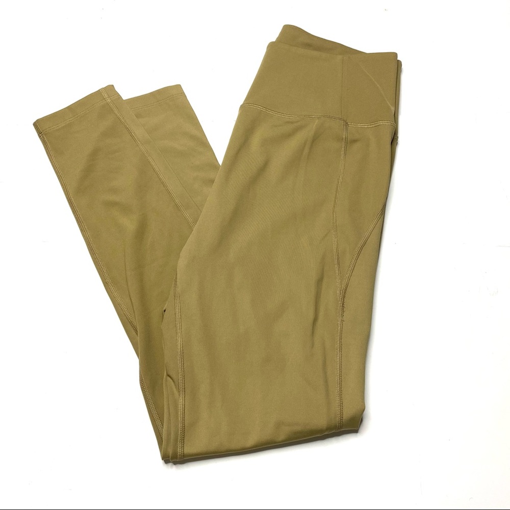 Girlfriend Collective High Rise Legging in Sand - Picture 2 of 6